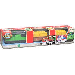 띠띠뽀 전동 기차 놀이 디젤 정품 화물기차 3칸