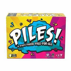 Piles 카드 게임 가족 8세 이상 성인용 나이트 여행 기억력 파티 10