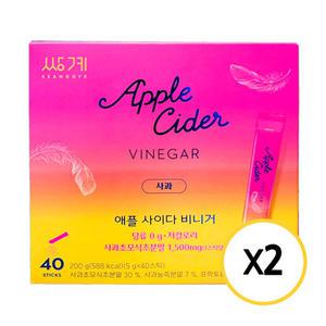 쌍계 애플사이다 비니거 사과 5g x 80개 애사비