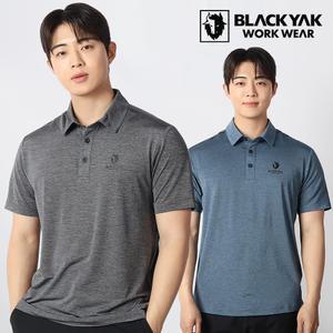 블랙야크 냉감 티셔츠 반팔 봄 여름 등산 기능성 작업복 쿨링 폴로 카라티 쿨 반팔티