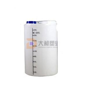 원형 PE 드럼통 플라스틱 원통 발효통 저장 새우젓통 200L 용기 젓갈