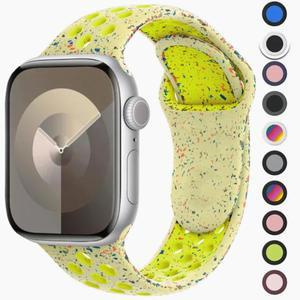 Apple 시계 밴드 용 실리콘 스트랩 44mm correa for nike 팔찌 iwatch ultra 2 시리즈 6 se 7 8 9