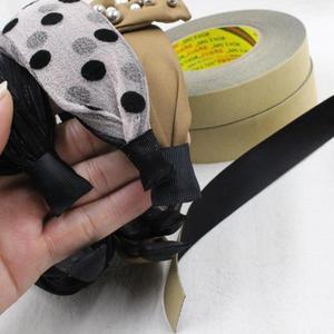 매듭팔찌재료 매듭 실 공예 만들기 부자재 DIY HairbanD 자기 접착제 머리띠 헤어 클립 가장자리 장식 패브