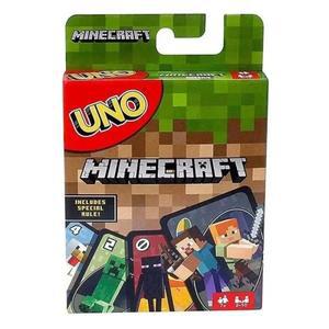 @@@@UNO 공동 Minecraft 솔리테어 멀티플레이어 엔터테인먼트 카드 게임 2025 슈퍼 재미 부모-자녀 상호 작