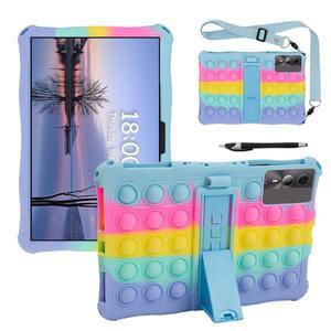 Funda For Alldocube iPlay 60 Pro 11 인치 소프트 케이스  안전 실리콘 임팩 방지 스탠드 커버 스트랩 펜