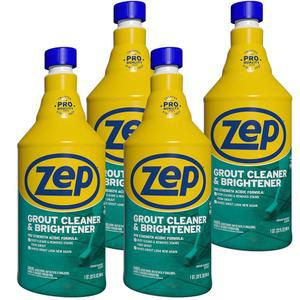 Zep 산업용 그라우트 및 브라이트너 - 32온스(4팩) ZU104632 - 딥 클리닝 프로 포뮬러