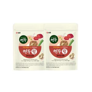 [최종 13,620] [내일도착]샘표 연두링 한우와야채 80gx2(40입)