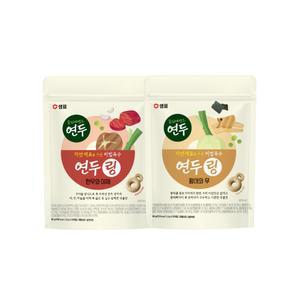 [최종 13,620] [내일도착]샘표 연두링 한우+황태 80gx2(40입)