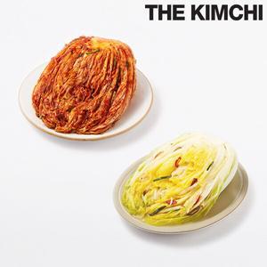 포기김치 5kg + 백김치 5kg