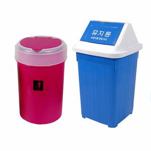 다모아휴지통4호 5호 6호 7호 8호 화장실 파란 사각 국민 쓰레기통 분리수거
