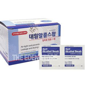 일회용 대일 알콜스왑- 5박스(100매입) /주사솜