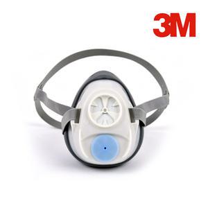 3M 1200 반면형 방독면 단구형 방독마스크 필터 정화통 결합용