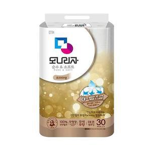 모나리자 소프트 프리미엄 화장지 30 (1팩) 두루마리 휴지 물에잘녹는 먼지없는 착한 코스트코 친환경 키티