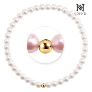 14K 미카엘 진주 팔찌 3mm/4mm