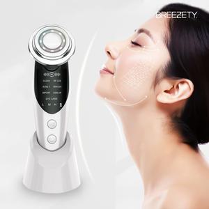 브리즈티 갈바닉 얼굴 마사지기 피부 고주파 마사지 탄력
