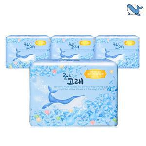 춤추는고래 대용량 생리대 대형 20P X 4팩 (80매)