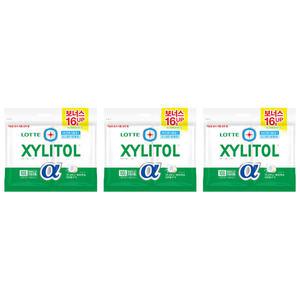 롯데웰푸드 자일리톨 알파 오리지날 리필, 102g, 3개