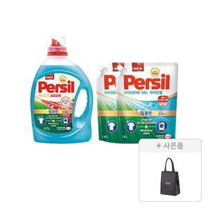 퍼실 엑스퍼트 삶음파워 2.7L, 1개+리필 1.8L, 2개+증정(헨켈 쿨러백, 1개)