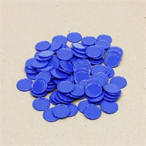 25mm파랑색(100개) 카운트칩 보드게임 수세기 게임동전 마토큰 디스크 숫자놀이 홀덤 빙고 코인