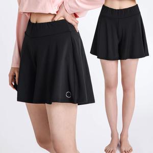 여성 A라인 플레어 치마 워터레깅스 반바지 스윔팬츠 수영복 하의 AE305W