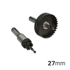 하디스코리아 일반 홀쏘 27MM 하디스코리아 철판 STEEL 용 27MM 홀커터 롱홀쏘