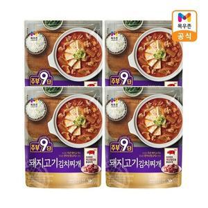 [목우촌] 주부9단 돼지고기 김치찌개 450g x4팩