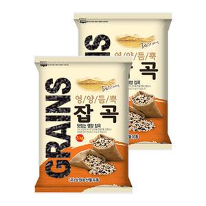 [삼원농산] 찰진주 10kg ( 5kg/2개 ) / 찰진흑미 / 안토시아닌