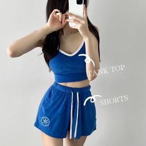 워터밤 흠뻑쇼 테리소재 호캉스 바캉스룩 휴양지 웨어페스티벌룩 트레이닝세트 비치웨