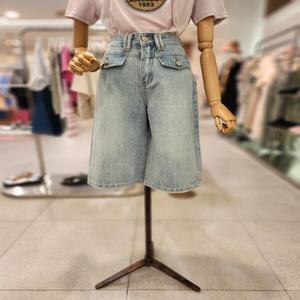 [레코브] 아웃포켓워싱데님숏팬츠 LC31D8DT504X