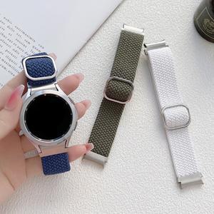 갤럭시워치5 40mm 44mm 예쁜 데일리 패브릭 패턴 스트랩 밴드 시계줄 줄질