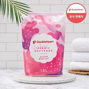 [더블하트] 유아용 섬유유연제 플로럴아로마 1.8L(리필)
