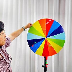 다트 회전판세트 60cm 이벤트 행사 워크샵 조립식 자석판 룰렛게임 거치대