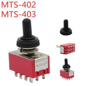 4PDT 12 402 핀 120V 403 250V ON/OFF/ON ON/ON 2A 5A MTS AC 토글