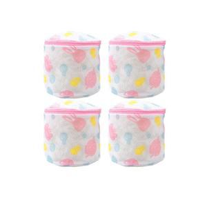 ABM 원통형 속옷세탁망 4개입(16x15cm)도구 액세서리 세탁 빨래 콤팩트