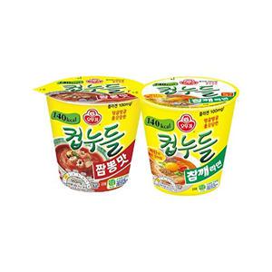 [오뚜기]오뚜기 컵누들 짬뽕맛 6입 + 컵누들 참깨라면 6입