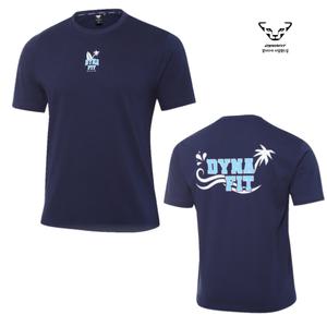 갤러리아 다이나핏 남성 여성 공용 티셔츠 오버핏 그래픽 팜 반팔티 YUM23250