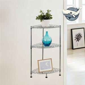 욕실 철제 코너 수납장 3단 메탈 스탠드 장식 (WFH1W5X)