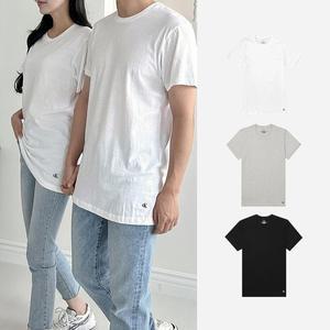 [Calvin Klein ]캘빈클라인 CK 남여공용 레귤러핏 무지 반팔 티셔츠 NB4051