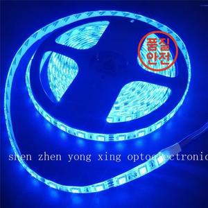 LED 파란색 300 LED 스트립 조명 5m SMD 12V 방수 유연한 테이프 로프