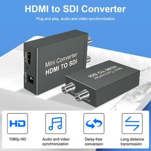 다양한 디스플레이 및 카메라용 고속 신호 변속기 HDMI TO SDI 컨버터 3G SDI HD SDI 어댑터 080P