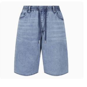 [AK플라자] [버커루] 남성 5부 M/L/BK톤 밴딩 데님 쇼츠 (B252Z0453P)