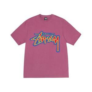 스투시 써멀 스탁 티셔츠 베리 Stussy Thermal Stock T-Shirt Berry