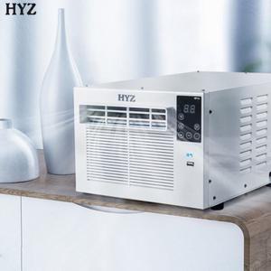 HYZ A01 이동식 창문형 창문형냉난방기 리모컨지원 실외기없는에어컨 유럽형코드 불투명