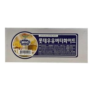 롯데우유 버터 화이트 4.5kg 무염버터 대용량