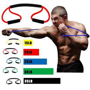 MMA 복싱 저항 밴드 고무 속도 훈련 끌어 오기 밧줄 펀칭 닷지 체육관 운동 장비