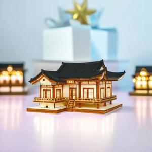 영공방 HO 임청각 군자정 조립 모형 DIY 키트 디오라마 프라모델 미니어처 (YM612)