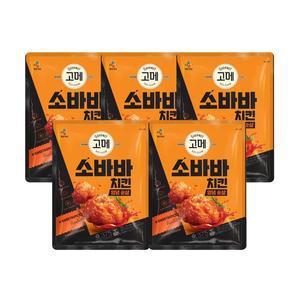 [하프클럽/CJ제일제당]고메 소바바 치킨 양념순살375g x5개