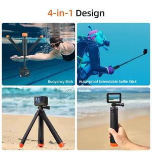 BSLIUFANG 수중 부력 폴 확장형 셀카봉 삼각대 GoPro Insta360 DJI OSMO 스포츠 카메라 에 용도