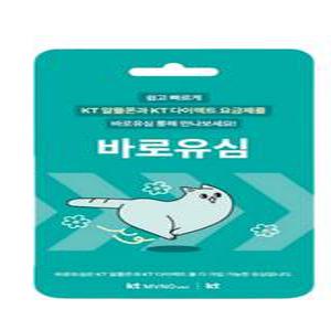 KT 바로 유심 1개