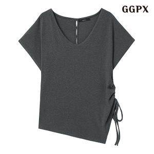 백트임 스트링 포인트 반팔 티셔츠 (GPCLW004D)